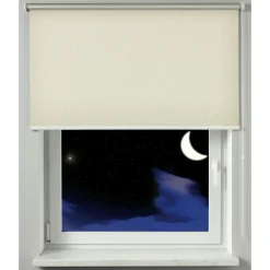 Gardinia Seitenzugrollo Thermo 142 x 180 cm Struktur natur