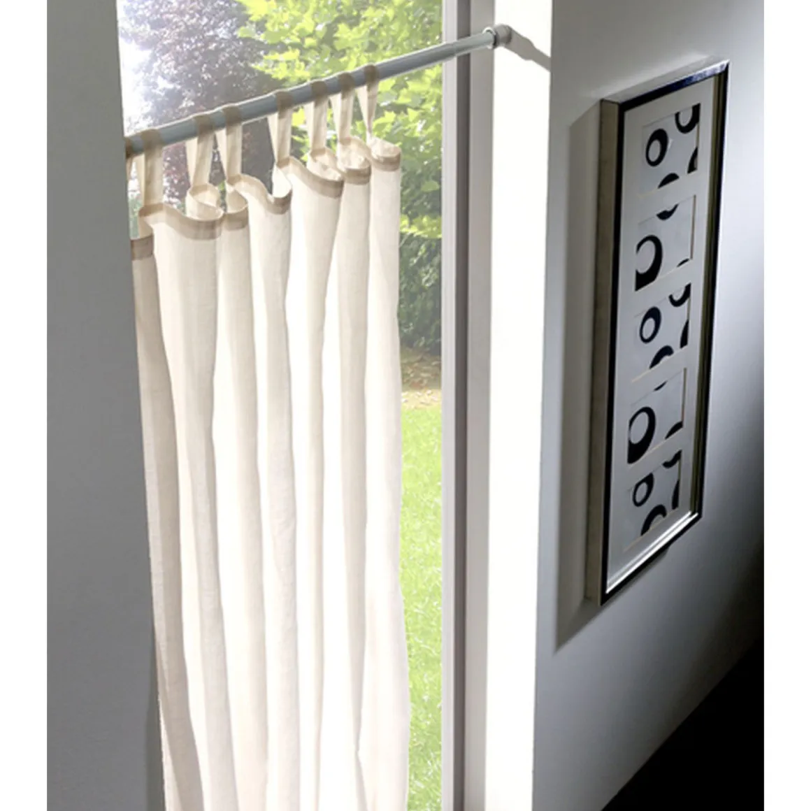 Gardinia Spannstange Durchmesser 23/26 mm 80-130 cm Nickel-optik