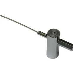 Gardinia Stahlseil Pavo 1-läufig 500 cm chrom