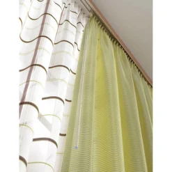 Gardinia Vorhangschiene GE3 150 cm mit Profil für Blendenbefestigung weiß