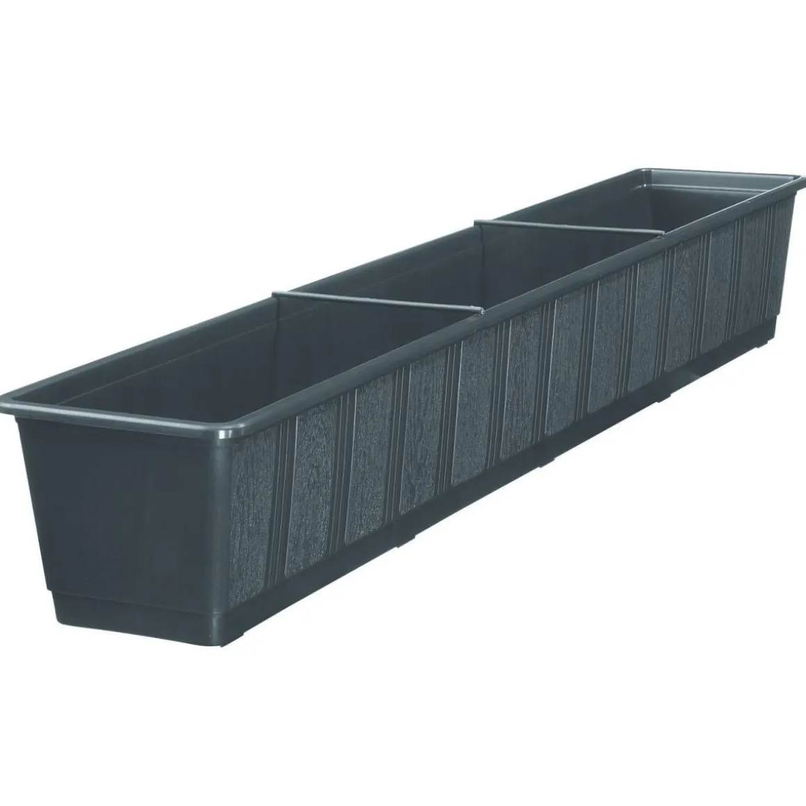 Geli Blumenkasten Standard 100 cm grau