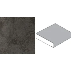 Getaelements Küchenarbeitsplatte metall versicolour