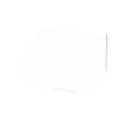 Glasbodenplatte 8mm Sechseck100x120cm