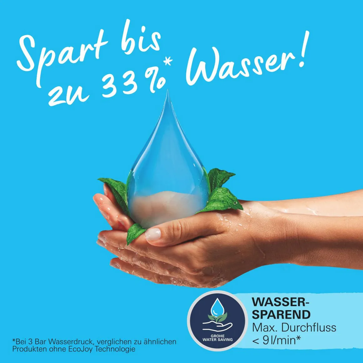 Grohe Duschsystem Vitalio Comfort 250 Flex mit Umstellung für die Wandmontage