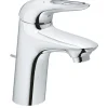 Grohe Einhand-Waschtischbatterie Eurostyle S-Size Hebel offen chrom