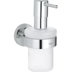Grohe Halter mit Seifenspender Essentials Durchmesser 7,2 x 12,6 cm