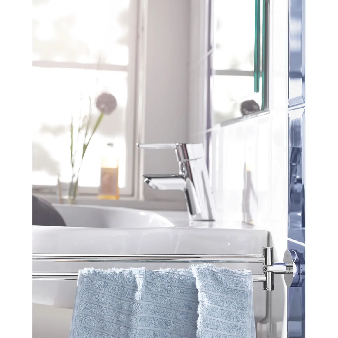 Grohe Handtuchhalter Essentials silber 43,9 x 6,1 cm