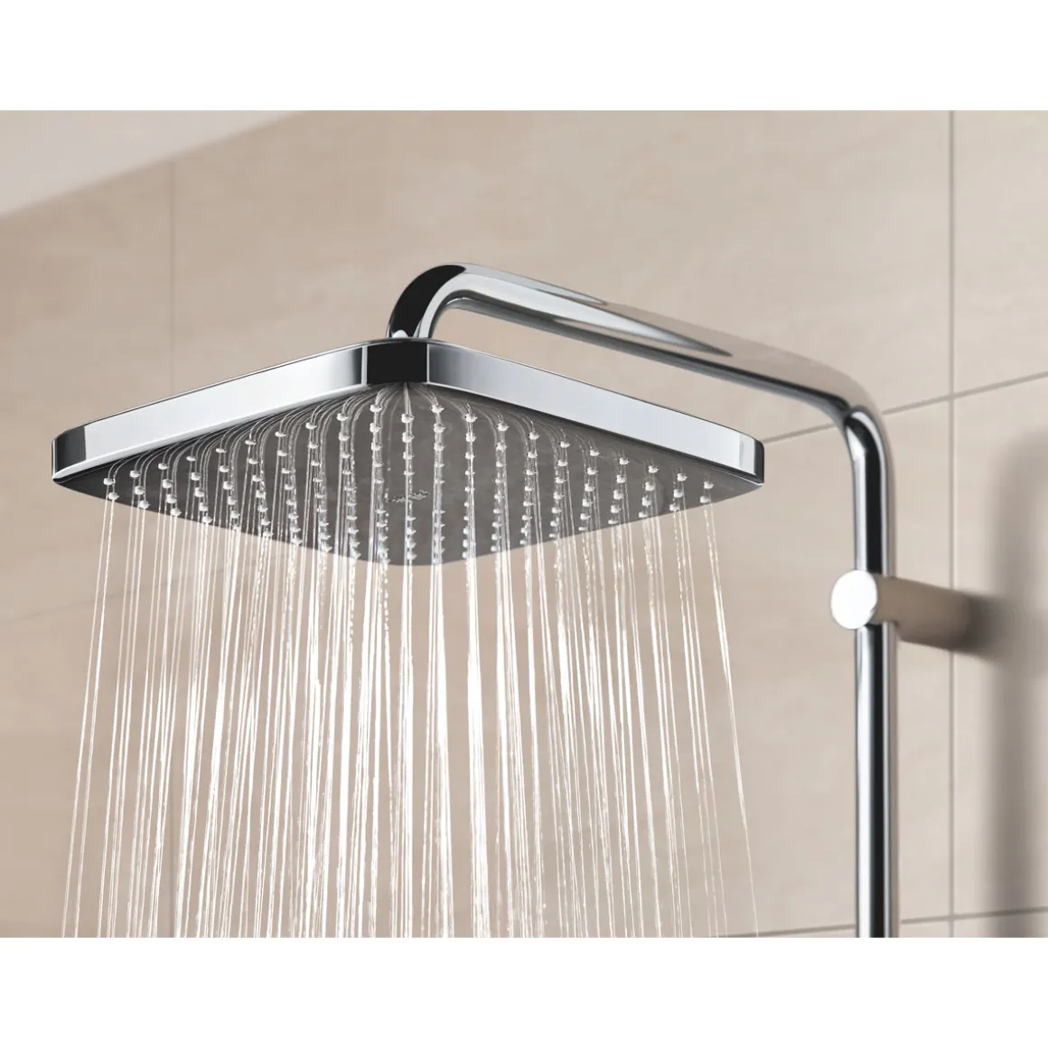 Grohe Kopfbrause Vitalio Comfort 250 silber 1 Strahlarten