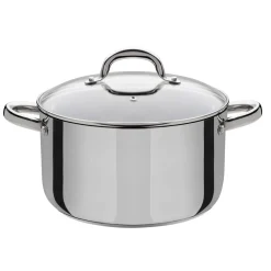 GSW Fleischtopf Montreal mit Glasdeckel 24cm 6L