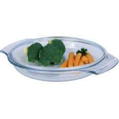 GSW Frittiertopf mit Glasdeckel 22cm 3l Edelstahl
