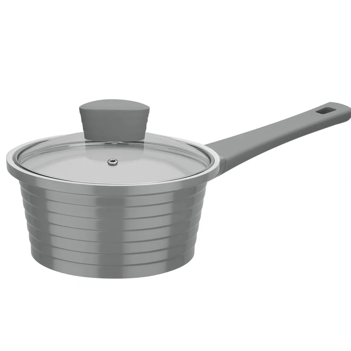 GSW Stielkasserolle Bolero mit Glasdeckel 18cm 1,9L