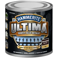 Hammerite Metallschutzlack Ultima schokoladenbraun matt 250 ml
