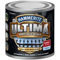 Hammerite Metallschutzlack Ultima rubinrot glänzend 250 ml