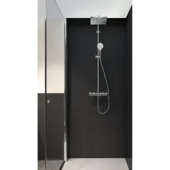 Hansgrohe Duschsystem 240 Crometta E 1 Strahlart mit Thermostat Chrom
