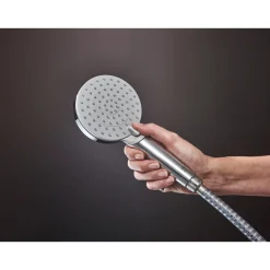 Hansgrohe Duschsystem Vernis Shape mit Thermostat chrom