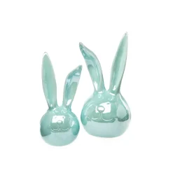 Hasenkopf 10 x 10 x 20 cm blau