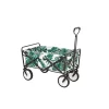 Haveson Bollerwagen faltbar 89 x 59 x 48 cm Motiv Palmenblatt belastbar bis 65 kg