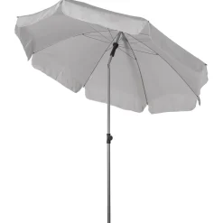 Haveson Gartenschirm Padua silbergrau