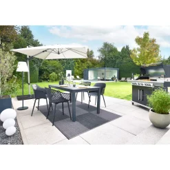 Haveson Gartentisch Bergamo BxHxT 160 x 74 x 90 cm