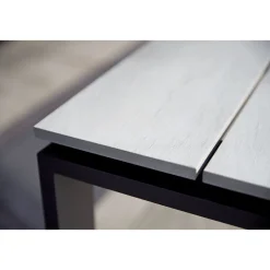 Haveson Gartentisch Madeira grau 210 x 75 x 100 cm