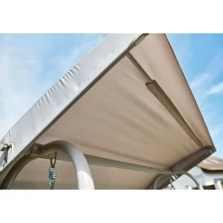 Haveson Hollywoodschaukel Milos mit Bett-Funktion