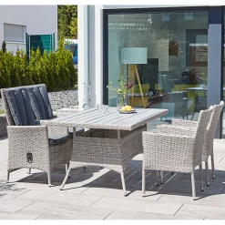 Haveson Positionssessel Milano grau-meliert