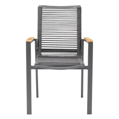 Haveson Stapelsessel Rondo grau