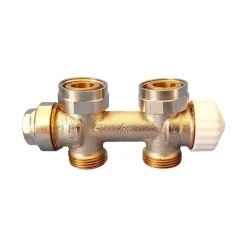 Heimeier Multilux THV-Unterteil 1/2" DG Zweiohrsystem z.B für Badheizkörper