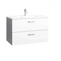 HELD Waschtisch 80 graphitgrau 2 Auszüge