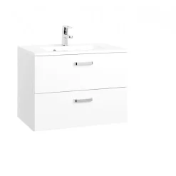 HELD Waschtisch 70 weiß Hochglanz 2Ausz&uumlge