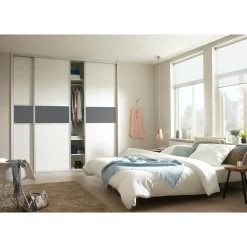 Hibitaro Studio-Schiebetür mit Aluminiumrahmen auf Maß als Durchgangstür