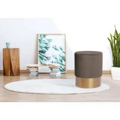 Hocker „Nano 110“, taupe