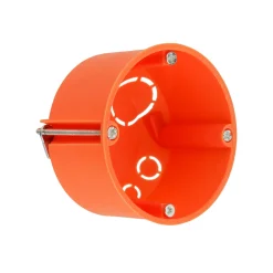 Hohlwand-Schalterdose 10 stk orange