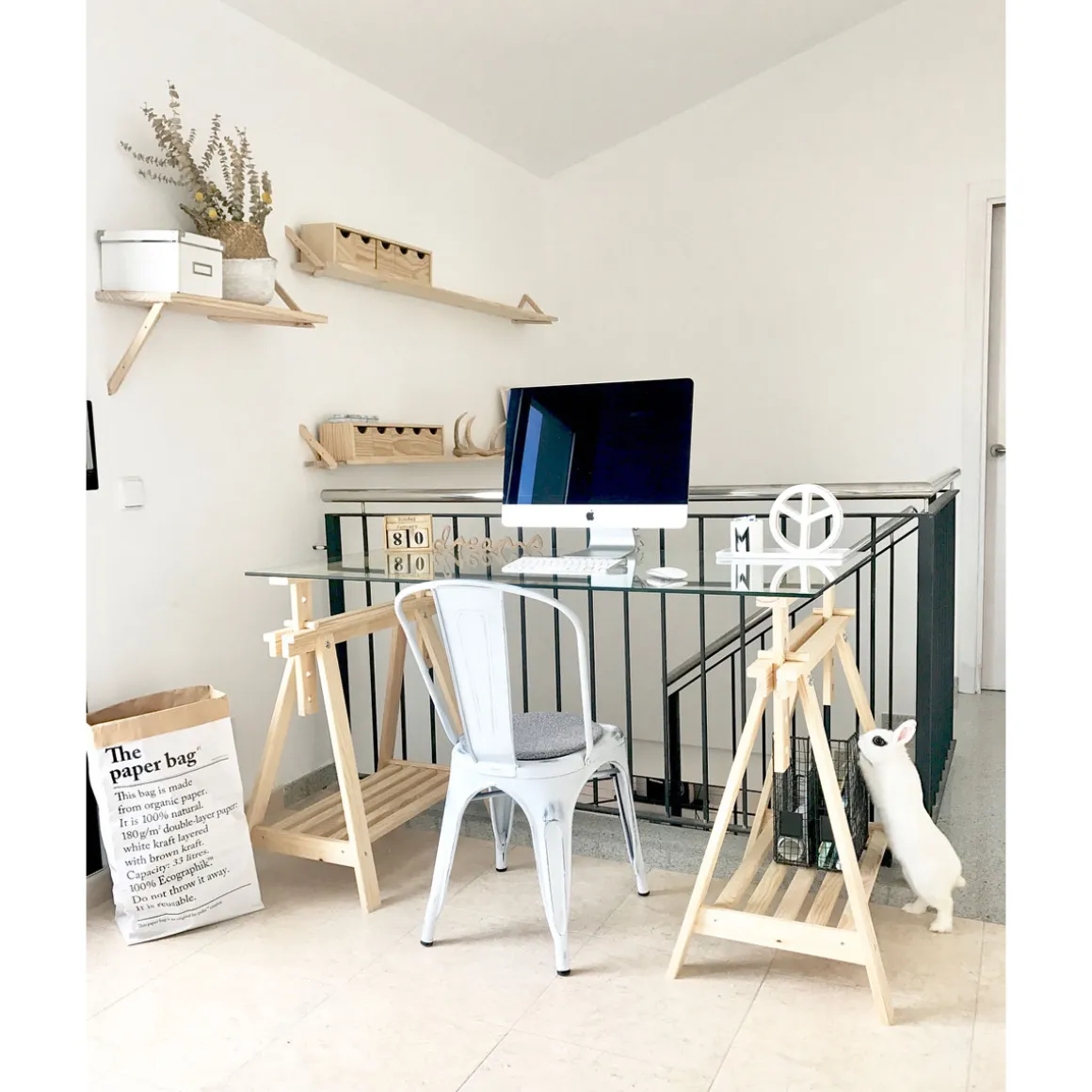 Holzbock ArchiTec natur 98,5 x 70 cm