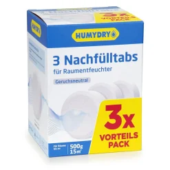 Humydry Nachfülltabs 3 x 500g geruchsneutral