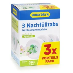 Humydry Nachfülltabs 3 x 500g Apfel