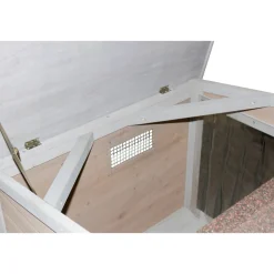 Hundehütte Overview 134 x 92 x 82 cm braun