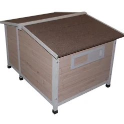 Hundehütte Overview 134 x 92 x 82 cm braun