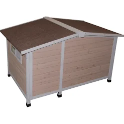 Hundehütte Overview 134 x 92 x 82 cm braun