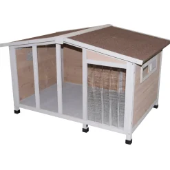 Hundehütte Overview 134 x 92 x 82 cm braun