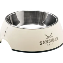 Hunter Dog Napf Melamin Sansibar weiß 700ml