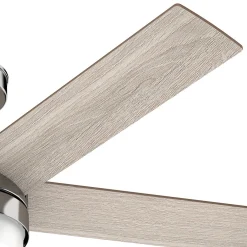 Hunter Fan Hunter Deckenenventilator Claudette 132 cm Nickel poliert