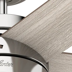 Hunter Fan Hunter Deckenenventilator Claudette 132 cm Nickel poliert