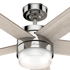 Hunter Fan Hunter Deckenenventilator Claudette 132 cm Nickel poliert