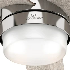 Hunter Fan Hunter Deckenenventilator Claudette 132 cm Nickel poliert