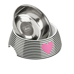 Hunter Melamin-Napf Biri weiß-schwarz 350 ml