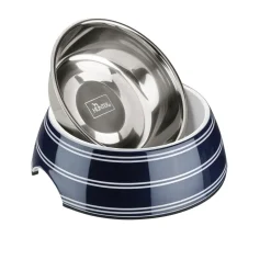 Hunter Melamin-Napf Silda blau-weiß 160 ml