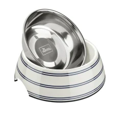 Hunter Melamin-Napf Silda weiß-grau 160 ml