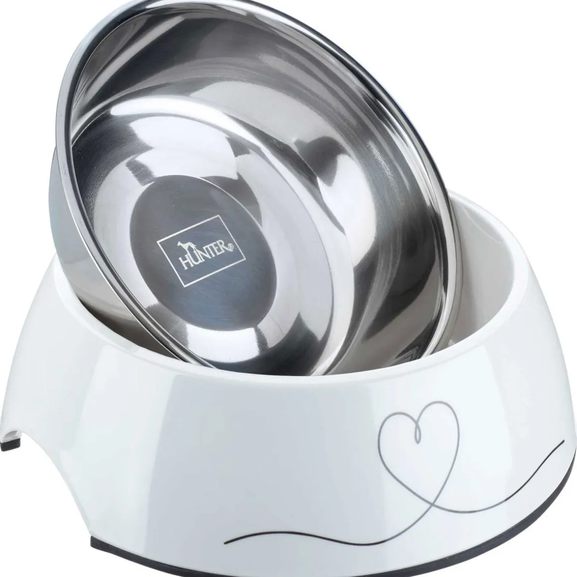 Hunter Melamin-Napf Valencia weiß 700 ml