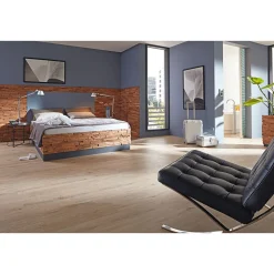 Indo Echtholz Wandverkleidung Teak Paneel Natural 10er-Set